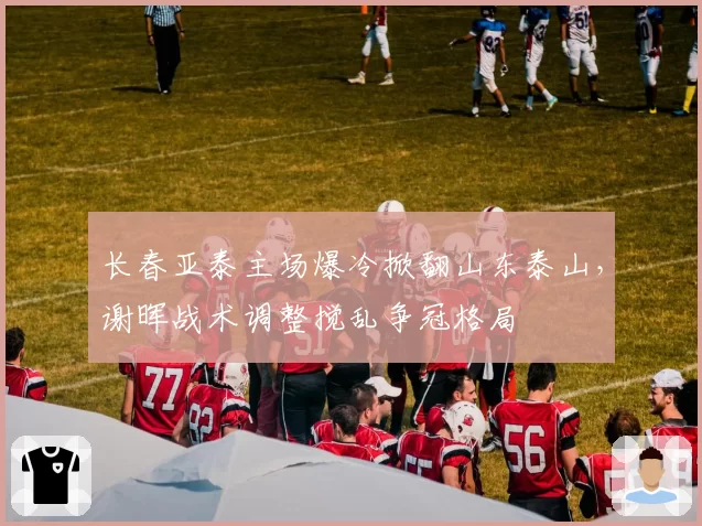 长春亚泰主场爆冷掀翻山东泰山，谢晖战术调整搅乱争冠格局